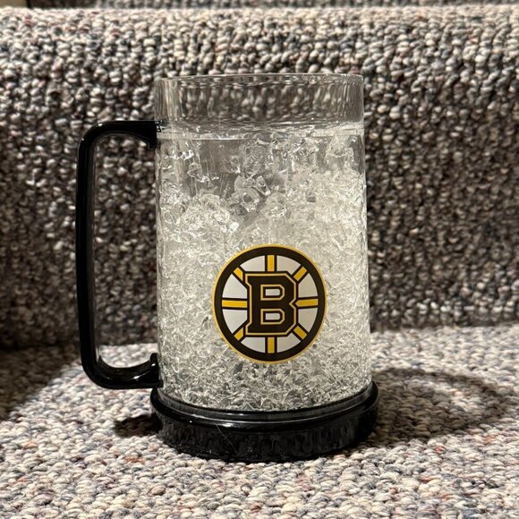 Boston Bruins Official Patented Freezer Mug 16 oz - Picture 2 of 8